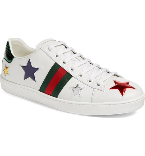 gucci womens star sneakers|Gucci casual sneakers.